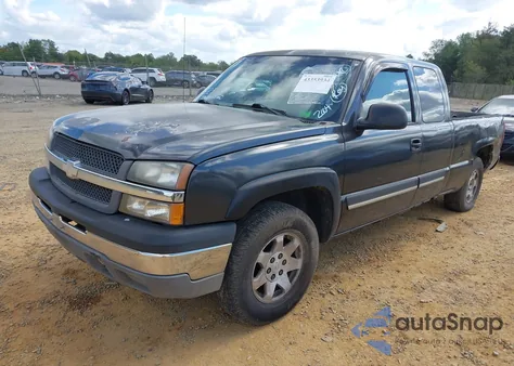 2004 Chevrolet Silverado 1500 из США, поврежденный, VIN 2GCEK19V641122232